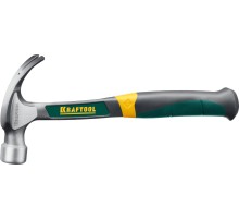 KRAFTOOL Thor, 560 г, цельнокованый столярный молоток-гвоздодёр (20270)