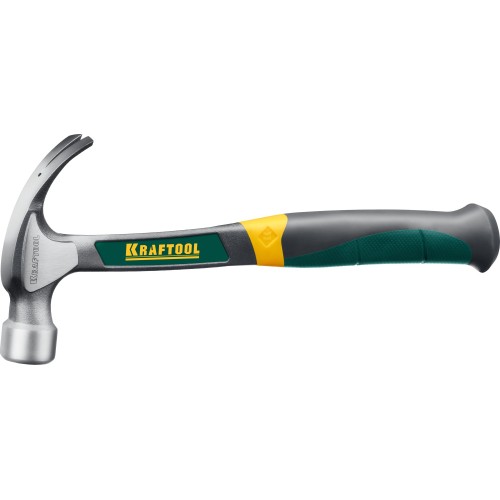 KRAFTOOL Thor, 560 г, цельнокованый столярный молоток-гвоздодёр (20270)