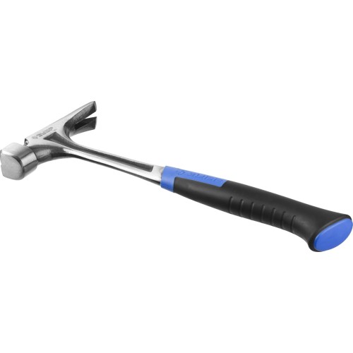 ЗУБР Профессионал 560 г, цельнокованый столярный молоток-гвоздодёр (20258-580)