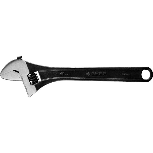 ЗУБР 375/40 мм, разводной ключ (27251-37)