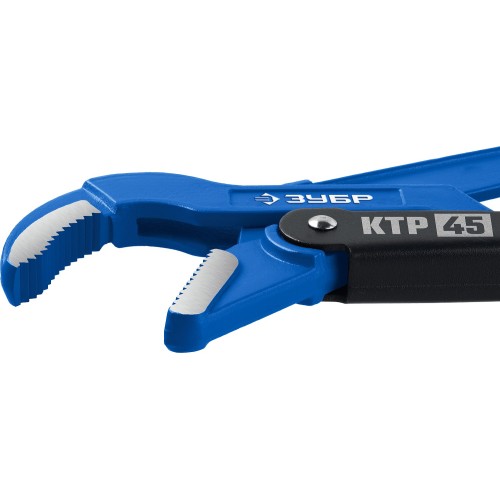 ЗУБР КТР-45, №0, 1/2″, 330 мм, трубный ключ с изогнутыми губками, Профессионал (27337-0)