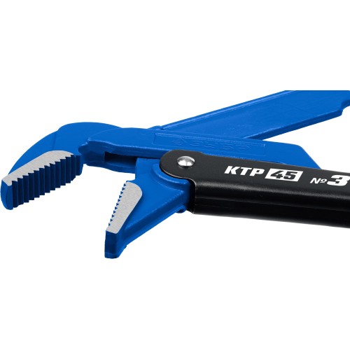 ЗУБР КТР-45, №3, 2″, 560 мм, тип ″Т″, трубный ключ с изогнутыми губками, Профессионал (27337-3)