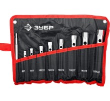 ЗУБР 9 предм., 6 - 22 мм, набор торцовых трубчатых ключей (27162-H9)