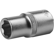 ЗУБР SUPER LOCK, 1/2″, 12 мм, торцовая головка (27725-12)