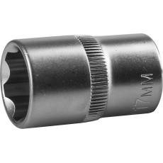 ЗУБР SUPER LOCK, 1/2″, 17 мм, торцовая головка (27725-17)
