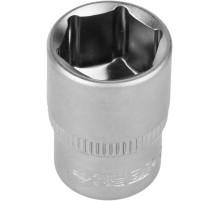 ЗУБР FLANK, 1/4″, 10 мм, торцовая головка (27715-10)