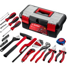 ЗУБР Хозяин-42, 42 предм., универсальный набор инструмента для дома (22105)