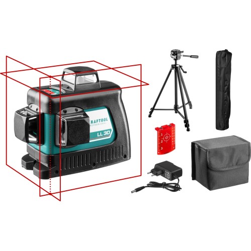 KRAFTOOL LL 3D #3, лазерный нивелир (34640-3)