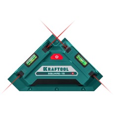 KRAFTOOL Square-15, лазерный угольник для кафеля (34705)