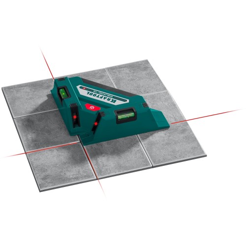 KRAFTOOL Square-15, лазерный угольник для кафеля (34705)
