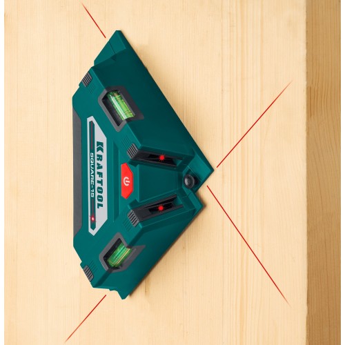 KRAFTOOL Square-15, лазерный угольник для кафеля (34705)