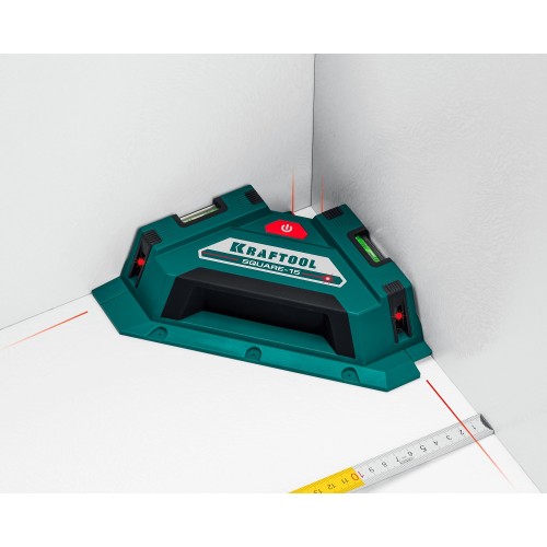 KRAFTOOL Square-15, лазерный угольник для кафеля (34705)