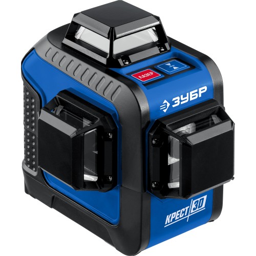 ЗУБР КРЕСТ 3D, 20 - 70 м, лазерный нивелир, Профессионал (34908)