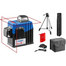 ЗУБР КРЕСТ 2D, №2, 20 - 70 м, лазерный нивелир, Профессионал (34907-2)