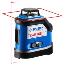ЗУБР Крест 360, 20 - 70 м, лазерный нивелир, Профессионал (34906)