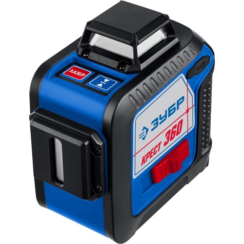 ЗУБР Крест 360, №2, 20 - 70 м, лазерный нивелир, Профессионал (34906-2)
