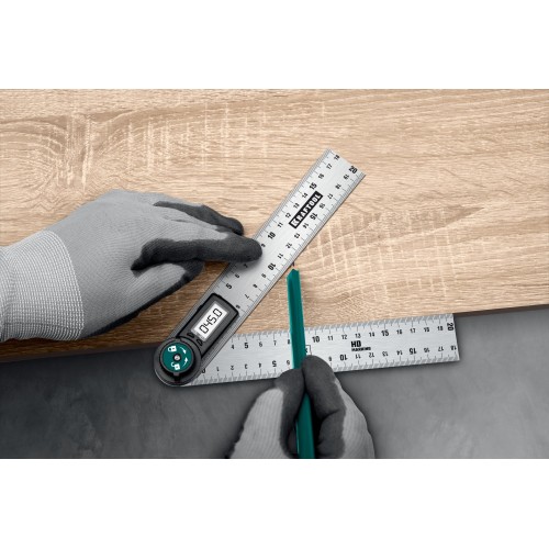 KRAFTOOL DPM-20 200 мм, Электронный транспортир-угломер (34682)