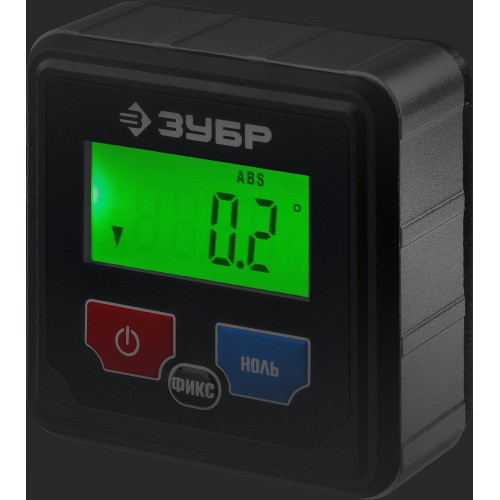 ЗУБР МИКРО, 4 Х 90°, ±0.1, электронный уровень-уклономер, Профессионал (34743)