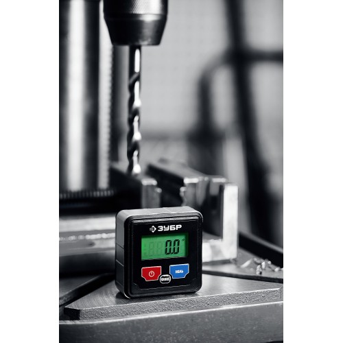 ЗУБР МИКРО, 4 Х 90°, ±0.1, электронный уровень-уклономер, Профессионал (34743)