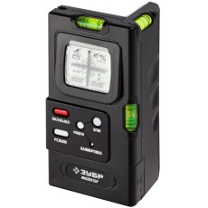 ЗУБР ИНСПЕКТОР, 3D ± 0.05, двухплоскостной, электронный уровень-уклономер , Профессионал (34747)