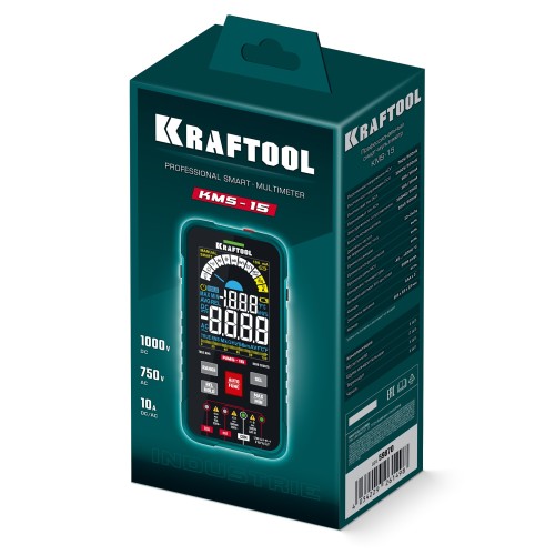 KRAFTOOL KMS-15 смарт-мультиметр цифровой (59870)