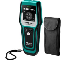 KRAFTOOL GMS-120, ЖК дисплей, универсальный детектор проводки (45298)