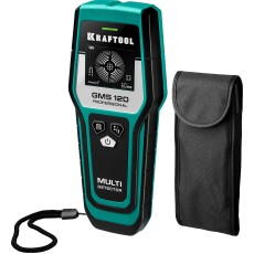 KRAFTOOL GMS-120, ЖК дисплей, универсальный детектор проводки (45298)