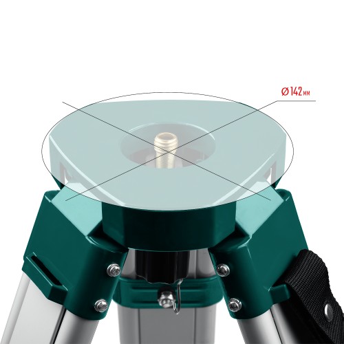 KRAFTOOL GST 165, геодезический штатив (34732)