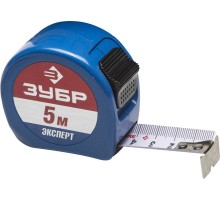 ЗУБР Alu+, 5 м х 25 мм, ударопрочная рулетка, Профессионал (34058-05-25)