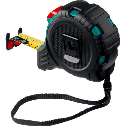 KRAFTOOL AutoStop, 10 м х 25 мм, профессиональная рулетка с автостопом (3412-10-25)