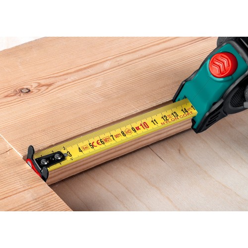 KRAFTOOL AutoStop, 10 м х 25 мм, профессиональная рулетка с автостопом (3412-10-25)