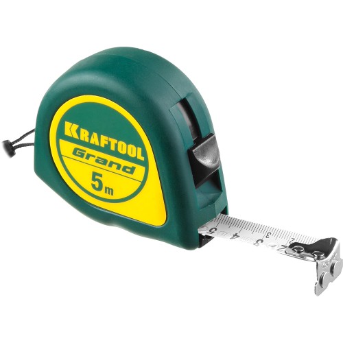 KRAFTOOL Grand, 5 м х 19 мм, рулетка (34022-05-19)