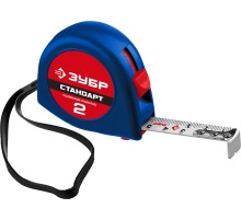 ЗУБР 2 м х 16 мм, рулетка (34016-2)