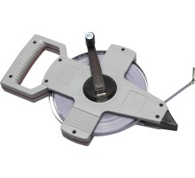 ЗУБР 100 м, геодезическая стальная мерная лента, Профессионал (34181-100)