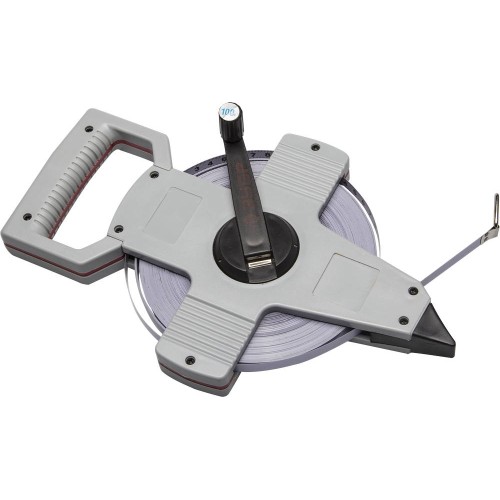 ЗУБР 100 м, геодезическая стальная мерная лента, Профессионал (34181-100)