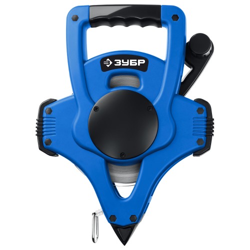 ЗУБР 50 м, геодезическая стальная мерная лента, Профессионал (34170-50)