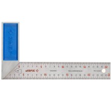 ЗУБР 250 мм, усиленный столярный угольник, Профессионал (34393-25)