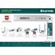 KRAFTOOL QUATTRO, 250 мм, 4 положения, складной столярный угольник (3444)