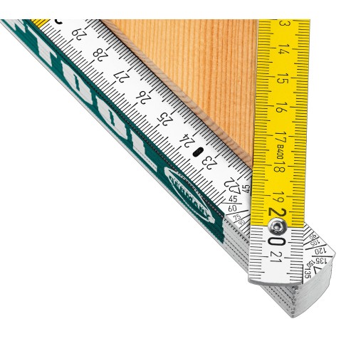 KRAFTOOL PRO-90 Kontakt, 2.4 м, профессиональный складной деревянный метр (34729)