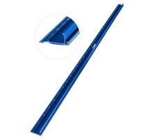 ЗУБР 1,5 м, Усиленная алюминиевая линейка со стальной направляющей, Профессионал (34382-150)