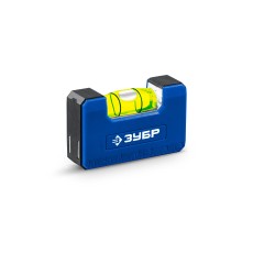 ЗУБР КОМПАКТ - М, 65 мм, магнитный компактный уровень, Профессионал (34550)