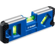 ЗУБР КОМПАКТ 3М, 150 мм, Т-образный усиленный профиль, магнитный компактный уровень, Профессионал (34552)