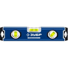 ЗУБР ПРОФЕССИОНАЛ-М, 230 мм, компактный усиленный магнитный уровень, Профессионал (34581-023)