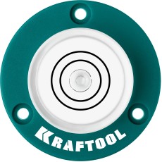 KRAFTOOL BULL'S EYE (БЫЧИЙ ГЛАЗ), d 49 мм, поверхностный магнитный уровень (34789)
