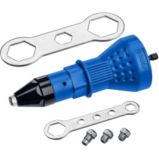 ЗУБР НВ-48, 2.4 - 4.8 мм, насадка-заклепочник на шуруповерт, Профессионал (31220)