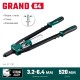 KRAFTOOL GRAND-64, 3.2 - 6.4 мм, 520 мм, усиленный двуручный заклёпочник (311791)