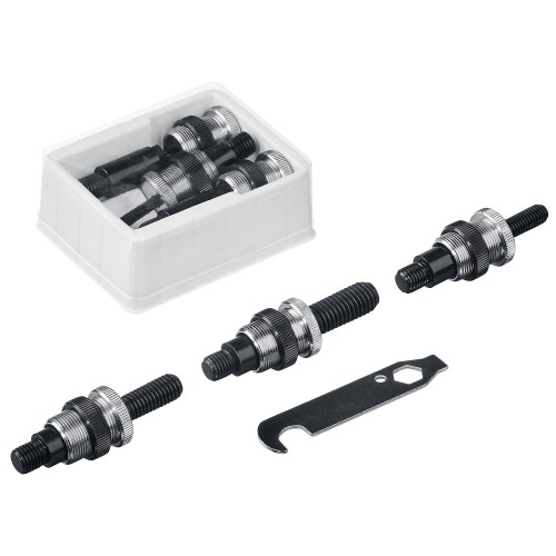 KRAFTOOL NUT-12, М3 - М12, резьбовой двуручный заклепочник в кейсе (31183)