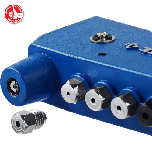 ЗУБР К-М6, 2 вида заклёпок, комбинированный литой заклепочник в кейсе, Профессионал (31196)