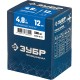 ЗУБР 4.8 x 12 мм, 500 шт, нержавеющие заклепки, Профессионал (31316-48-12)