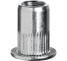 ЗУБР М3, станд. бортик, 1500 шт, стальные резьбовые заклепки с насечками, Профессионал (31317-03)